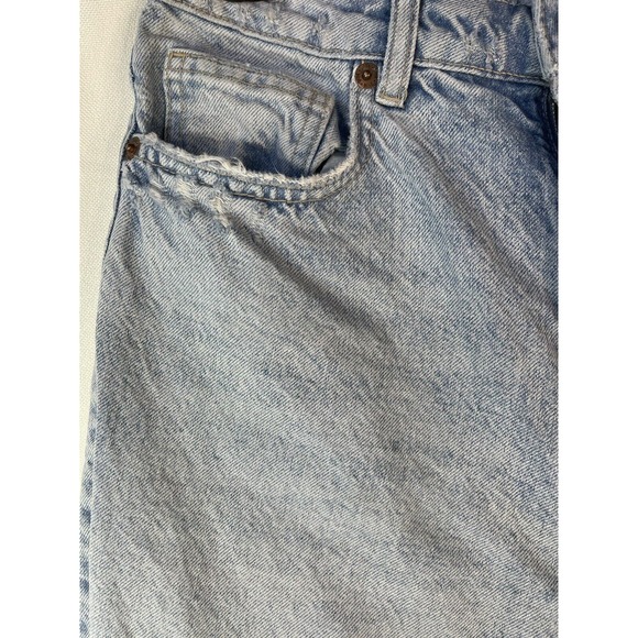 Zara high waisted ripped wide leg baggy jeans size 8 90s - Picture 6 of 7